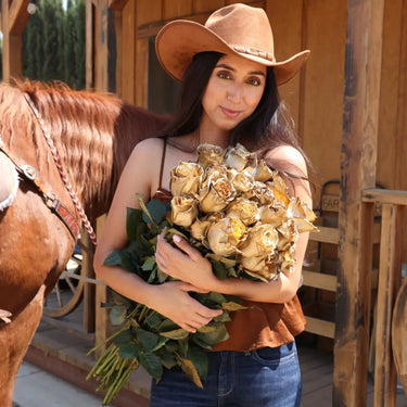 Gold Roses